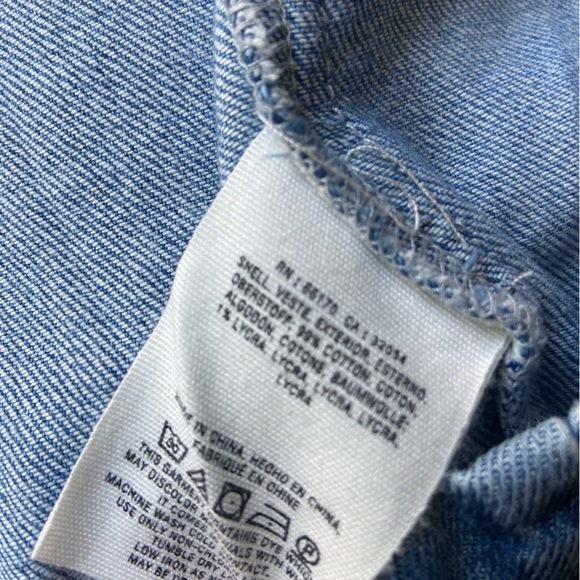 Anthropologie Pilcro Buttondown Denim Dress size 8 / medium - Picture 11 of 11